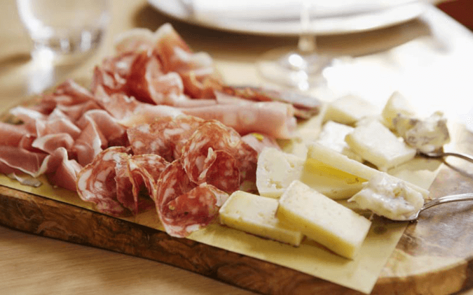 Tagliere di salumi e formaggi