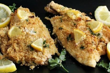 Filetti di orata al forno