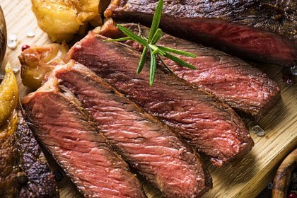 Tagliata di fassona piemontese al rosmarino