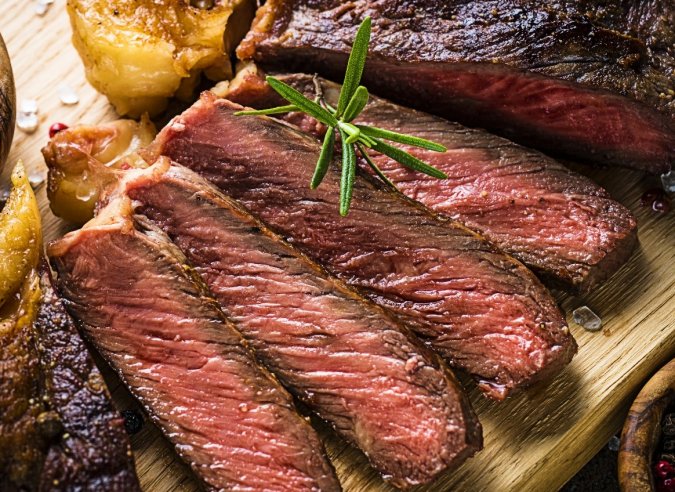 Tagliata di Fassona piemontese (piatto unico)
