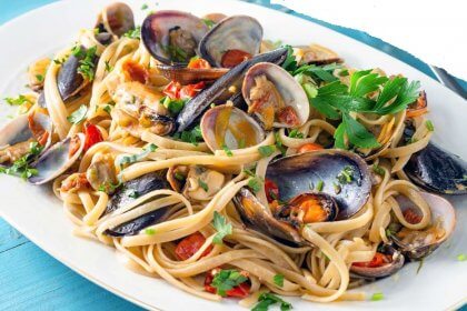 Tagliolini freschi allo scoglio