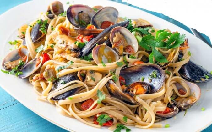 Tagliolini freschi allo scoglio